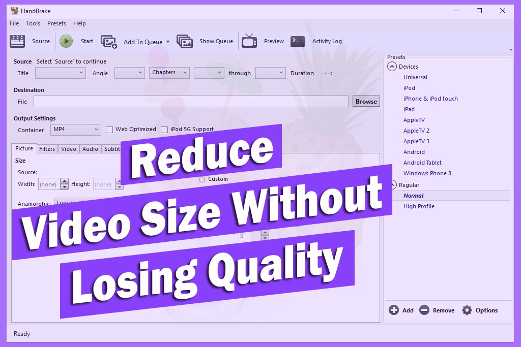 How To Reduce Video Size Without Losing Quality