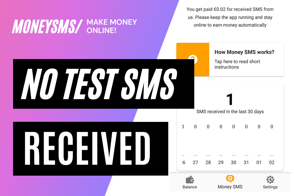Money SMS App: Why you are not receiving test SMS